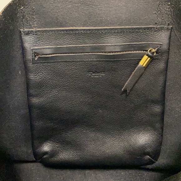 Madewell The Transport Tote - True Black Brown - Picture 5 of 11